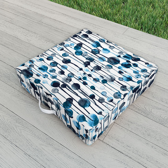 East Urban Home Indoor / Outdoor Floor Pillow Wayfair